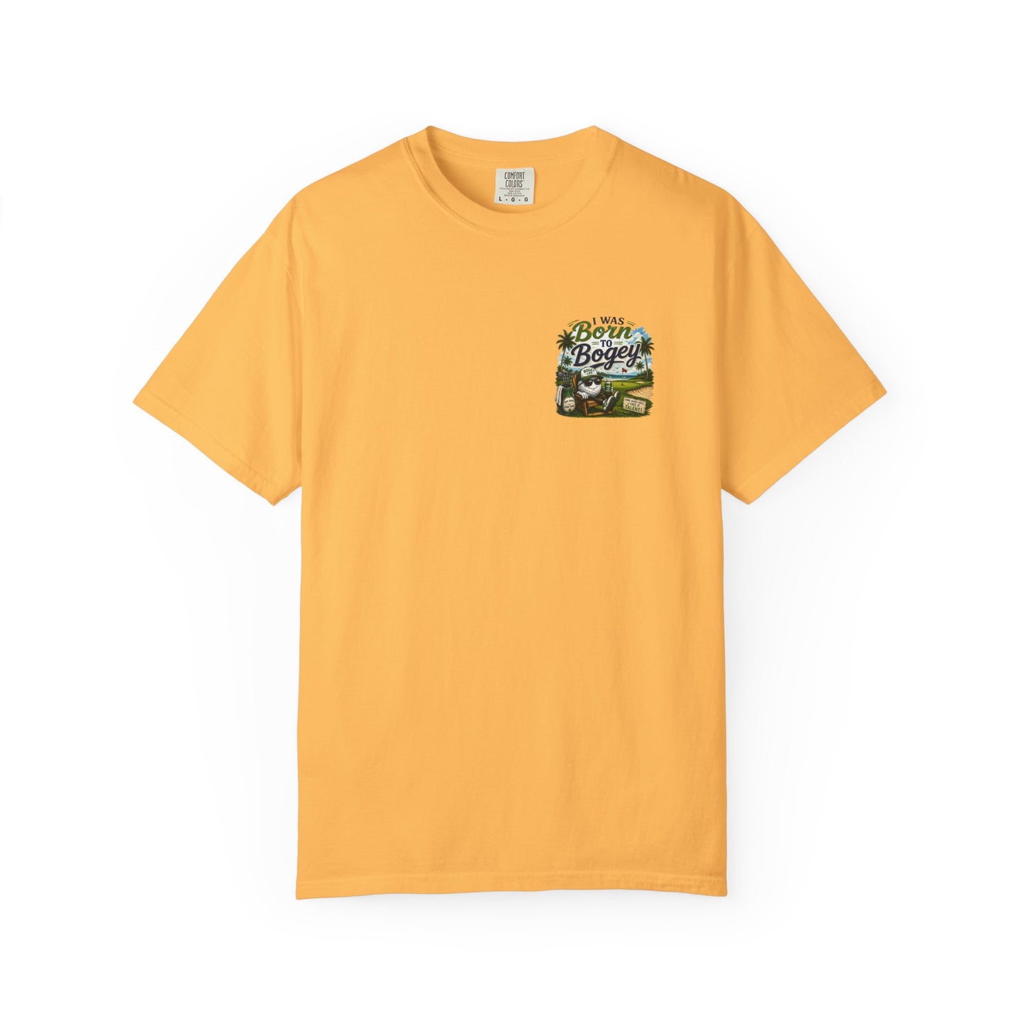 Born to Bogey T-Shirt — Retro Golf Skull Graphic Tee