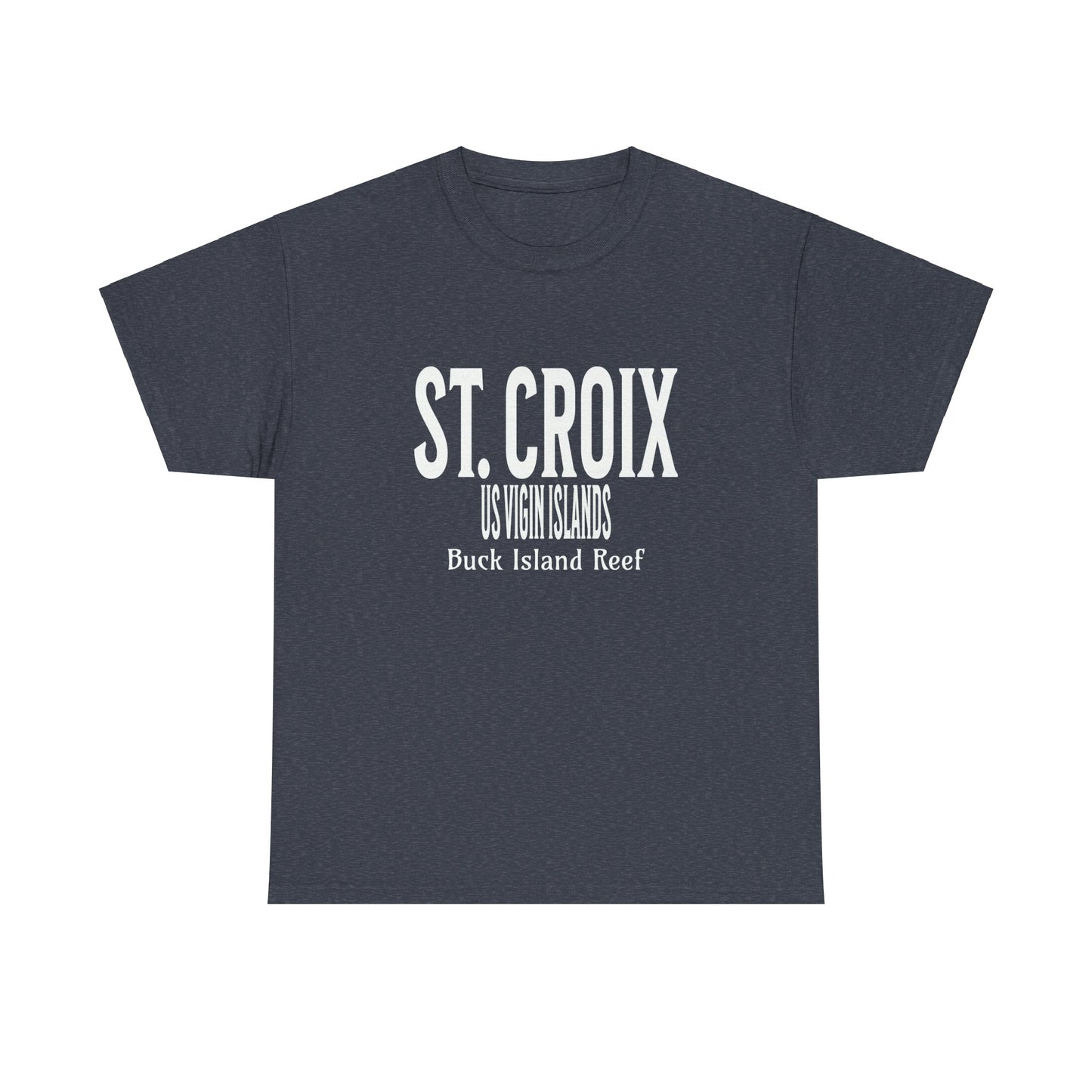 Island Collection St. Croix Unisex Heavy Cotton Tee