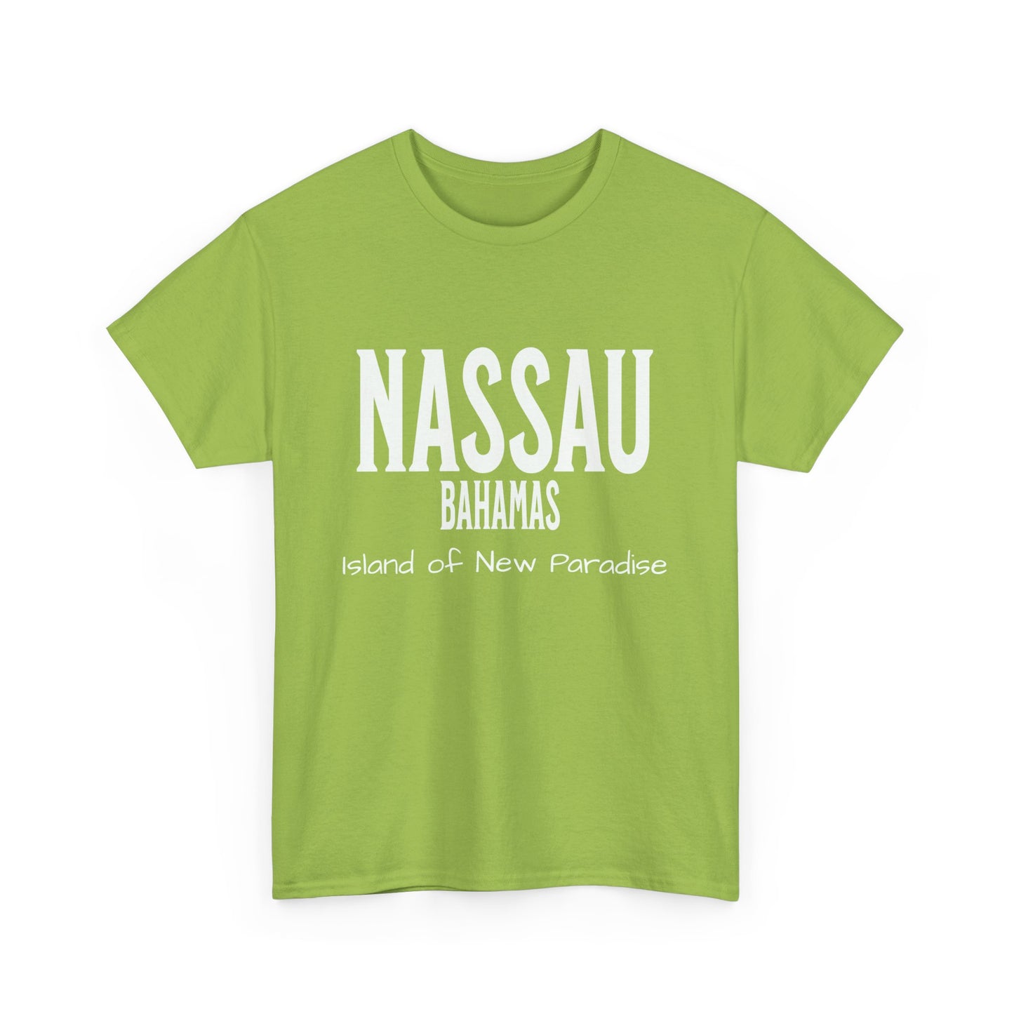 Island Collection Nassau Bahamas Unisex Heavy Cotton Tee