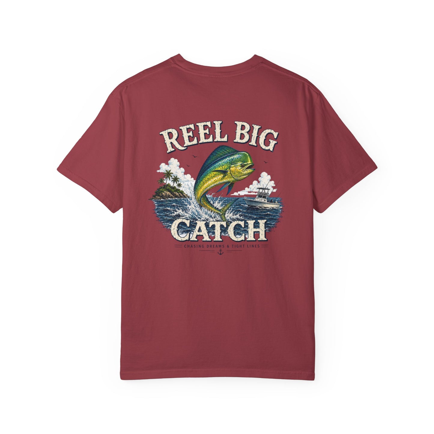 Reel Big Catch Mahi-Mahi T-Shirt, Bull Dolphin, Dorado