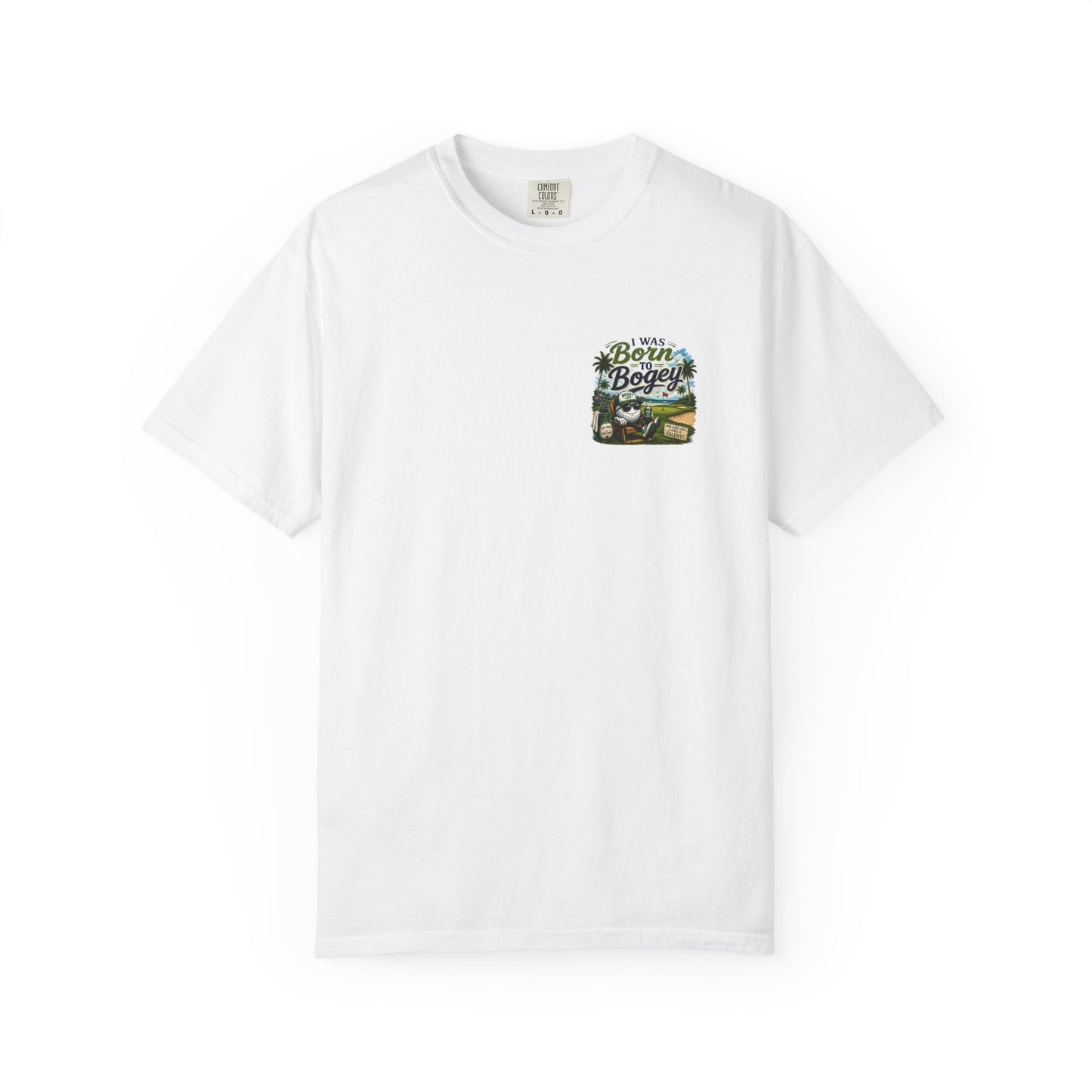 Born to Bogey T-Shirt — Retro Golf Skull Graphic Tee