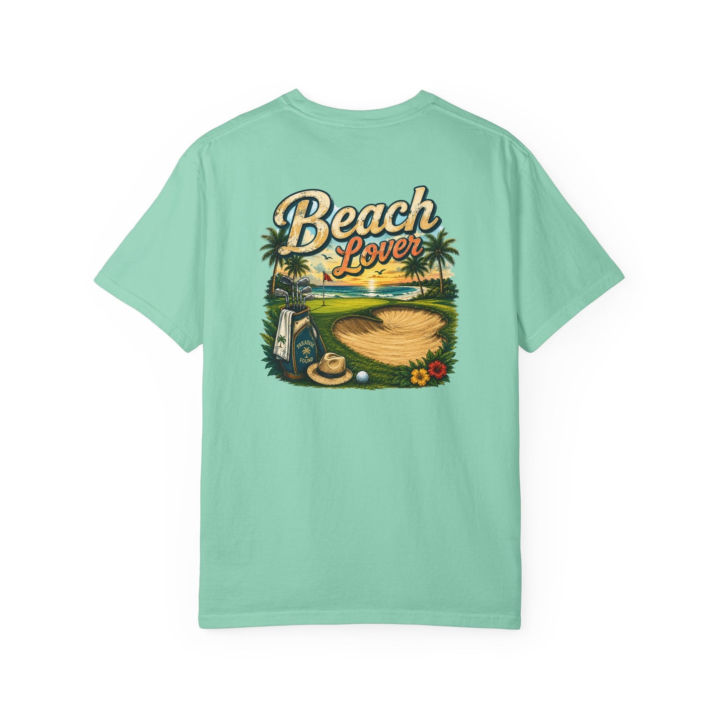 Beach Lover T-Shirt — Tropical Surf & Sand Graphic Tee