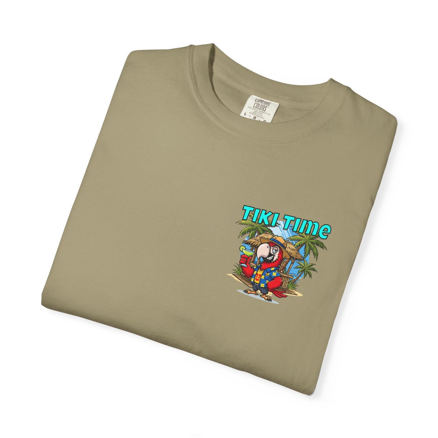 Tiki Time Party Parrot T-Shirt
