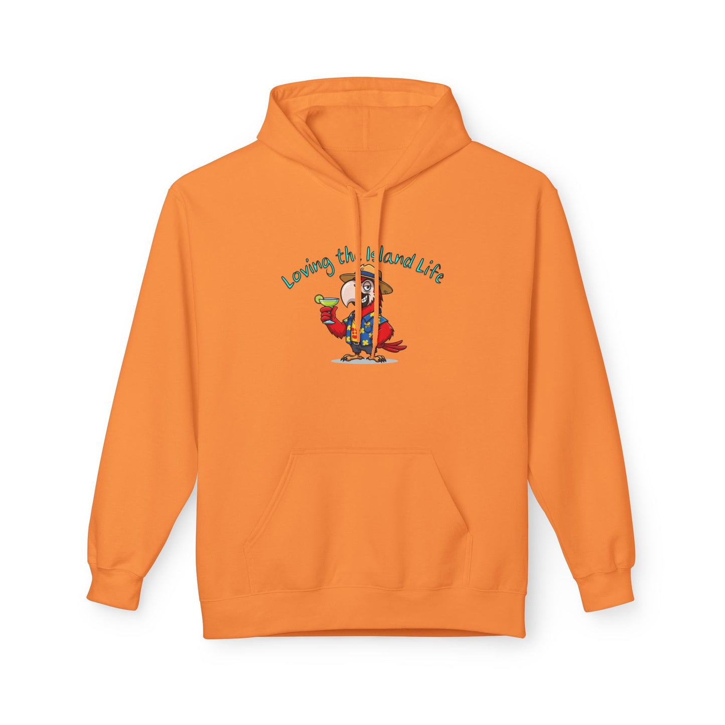 Loving the Island Life Hoodie — Tropical Beach Vacation Pullover