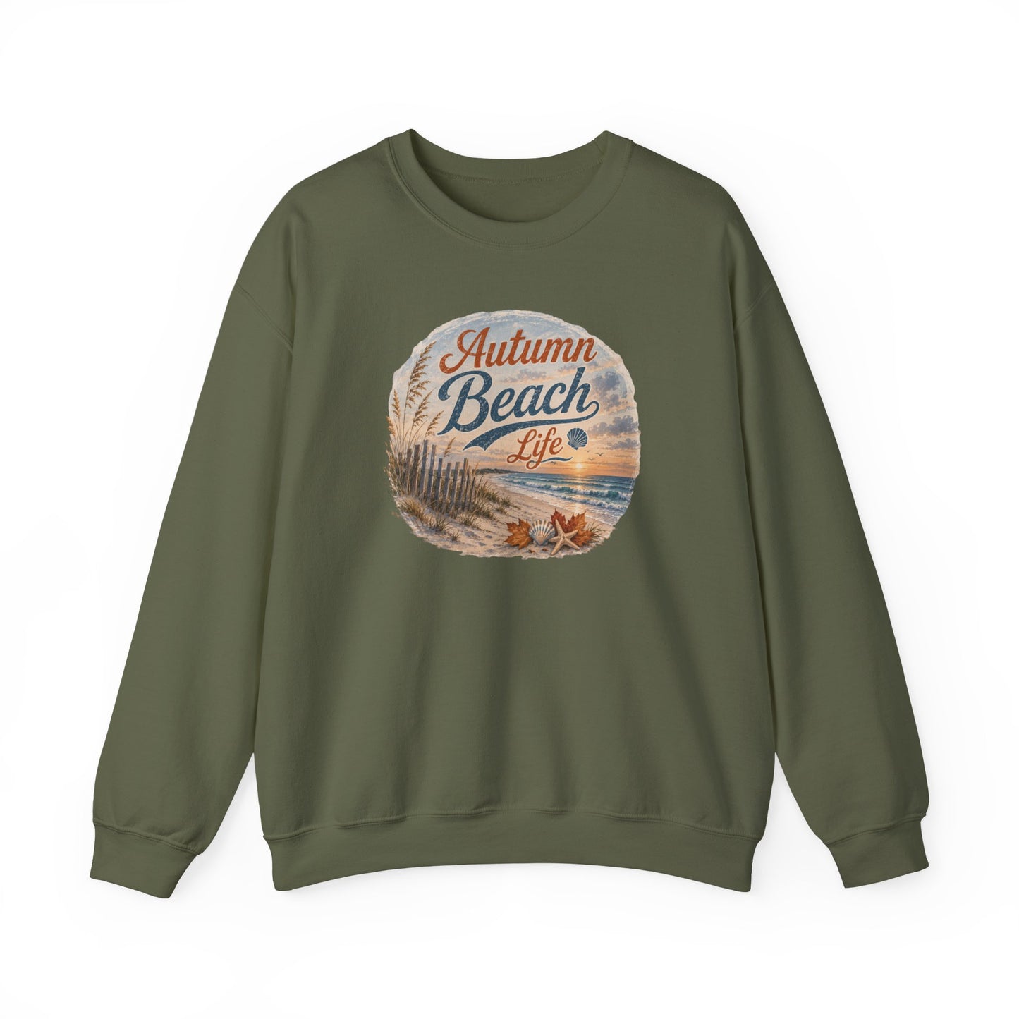 Autumn Beach Life Sweatshirt