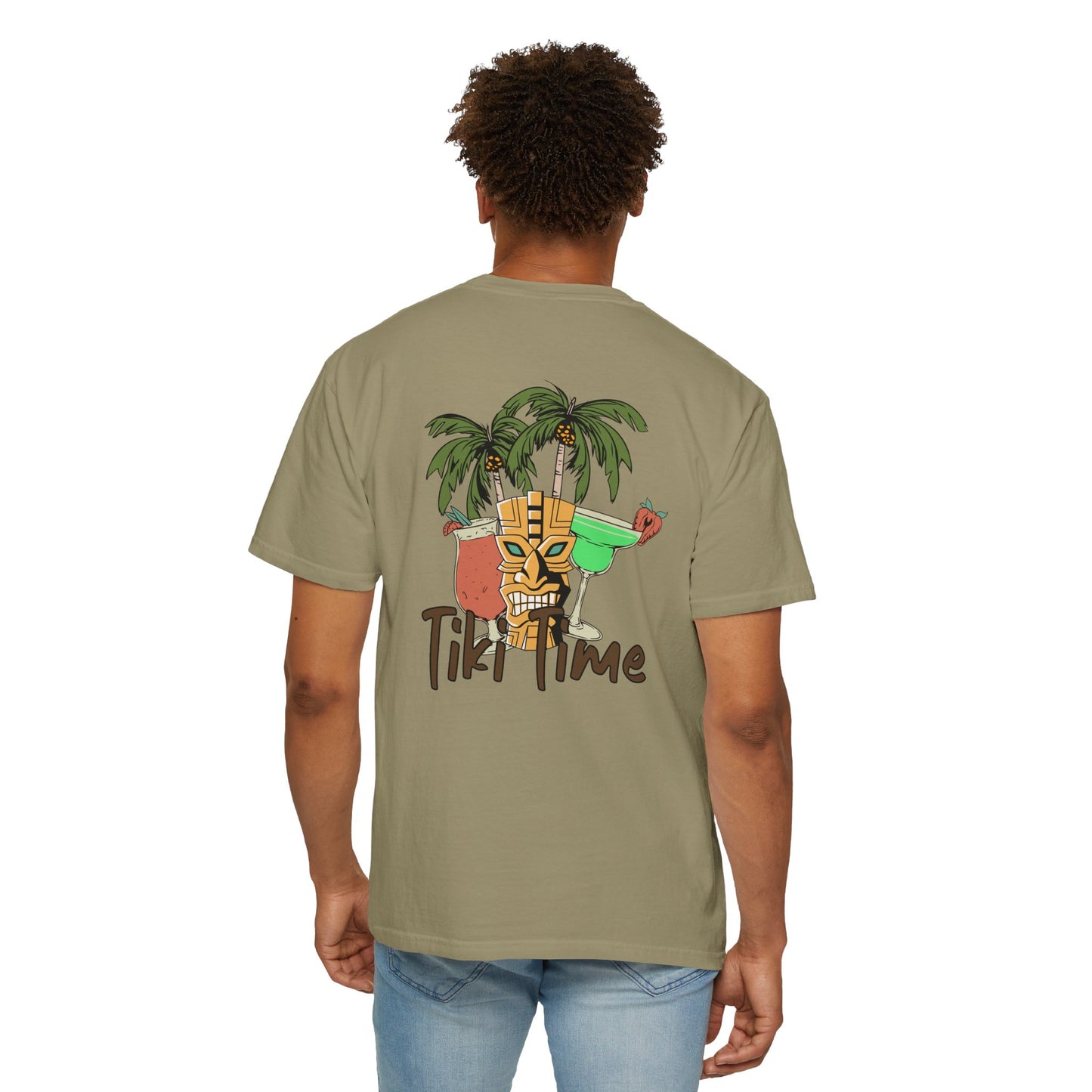 Resort Collection Tiki Time Unisex Garment-Dyed T-shirt