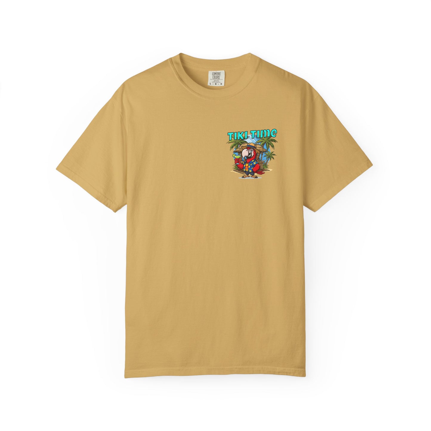 Tiki Time Party Parrot T-Shirt