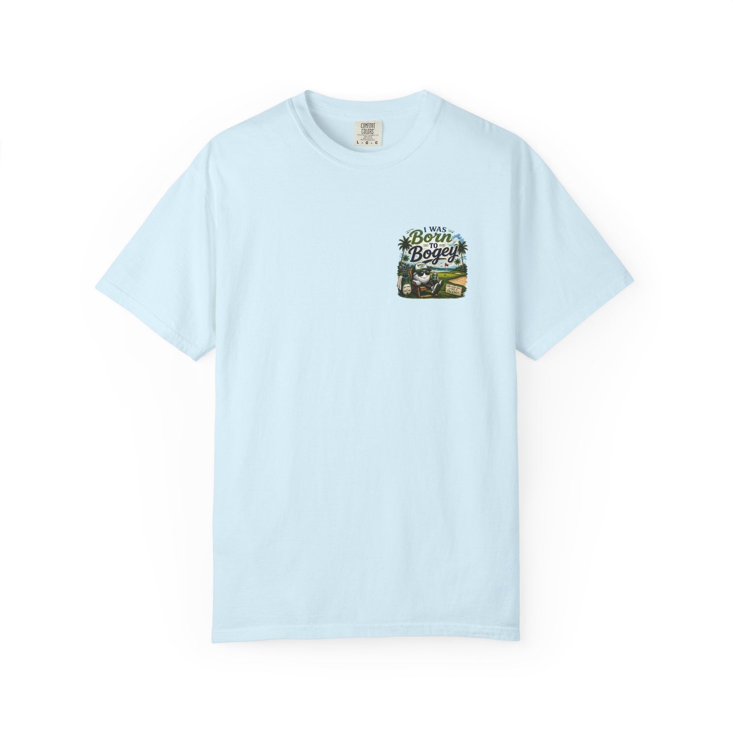 Born to Bogey T-Shirt — Retro Golf Skull Graphic Tee