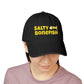 Salty Bonefish Embroidered Baseball Cap