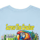 Cocktail Parrot Tee - Fun Retro Style, Unisex  Heavy Cotton T-Shirt,