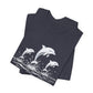 Dolphin Trio Tee — Playful Ocean Graphic T-Shirt