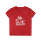 Bahamas Palm Beach V-Neck Tee — Ladies' Tropical Vacation T-Shirt