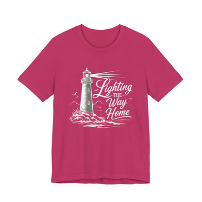 Lighthouse Coastal Tee — Vintage Nautical Lighthouse Graphic Shirt