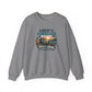 Crewneck Sweatshirt — "Today's Forecast: Mostly Drunk with a Chance of Fishing" Vintage Fishing Crewneck