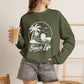 Beach Life Crewneck Sweatshirt