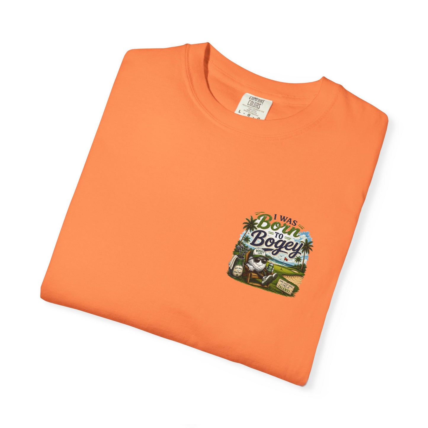 Born to Bogey T-Shirt — Retro Golf Skull Graphic Tee