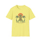 Tiki Vibes Sunset Tee (Palm Trees & Tiki Mask)