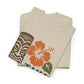 Tiki Vibes Floral Hibiscus Tee