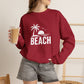 Beach Sunset Crewneck Sweatshirt