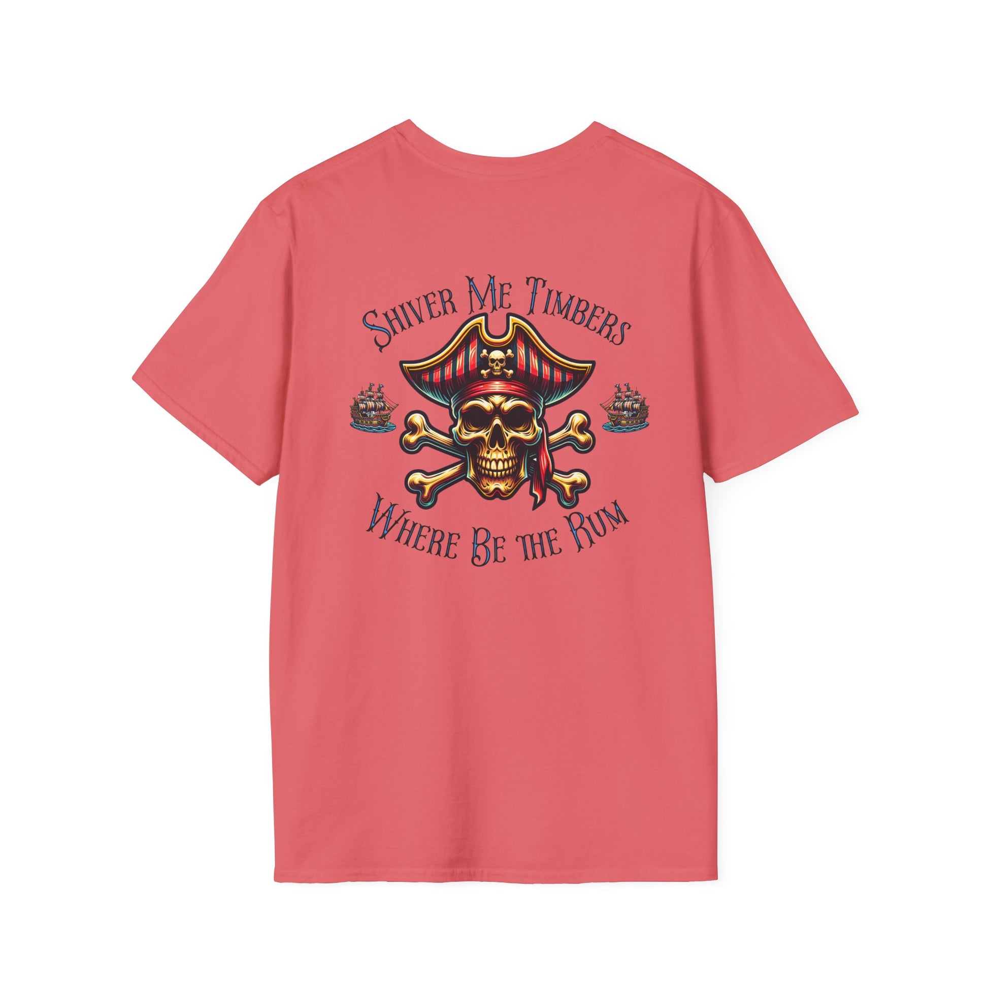 Shiver Me Timbers Unisex Softstyle T-Shirt at Caribbean Rays
