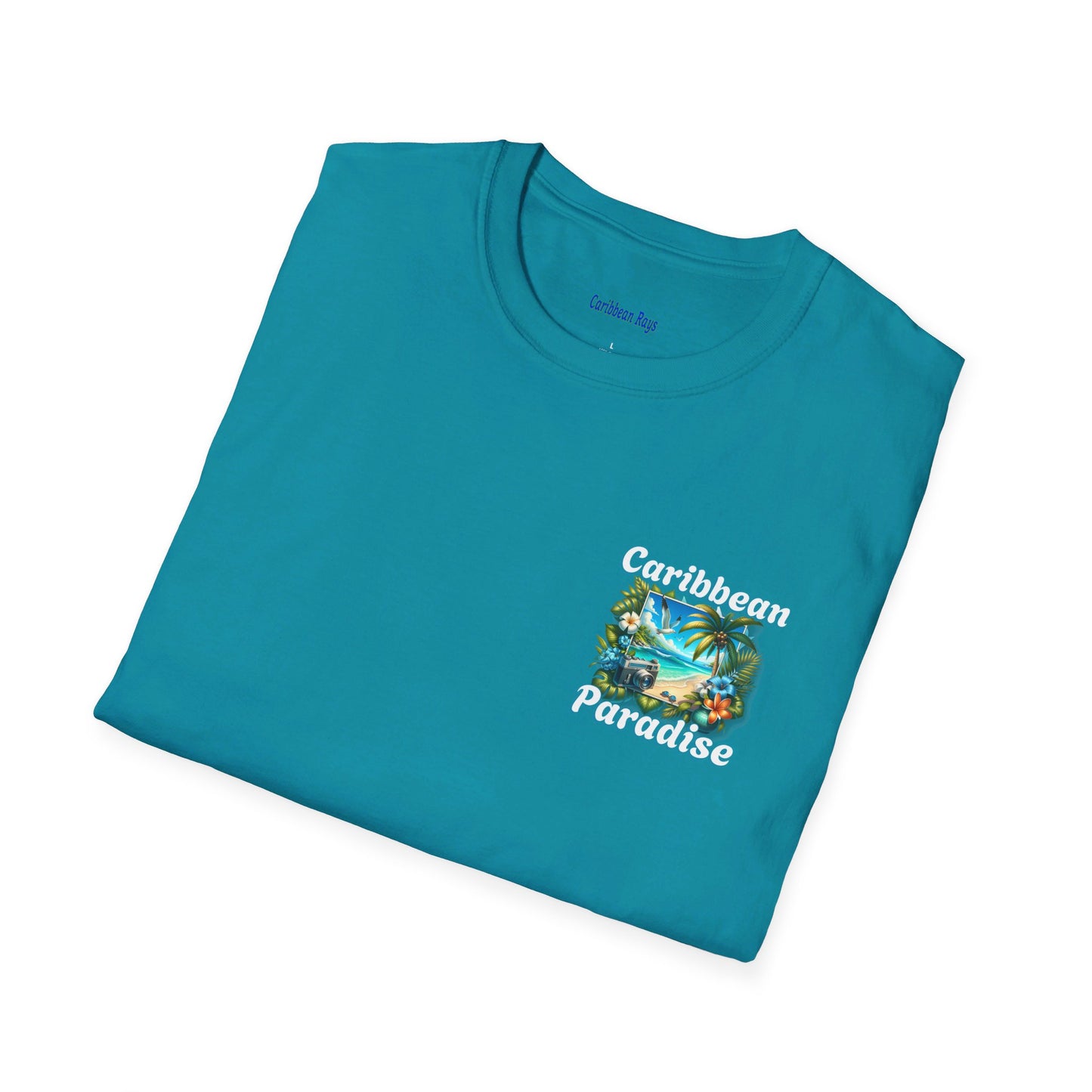 Caribbean Paradise Unisex Softstyle T-Shirt