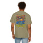 Gettin' Freaky at the Tiki Dancing Parrot Comfort Colors T-shirt