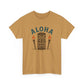 Aloha Tiki Tribal Tee with Torches- Tiki T-Shirt