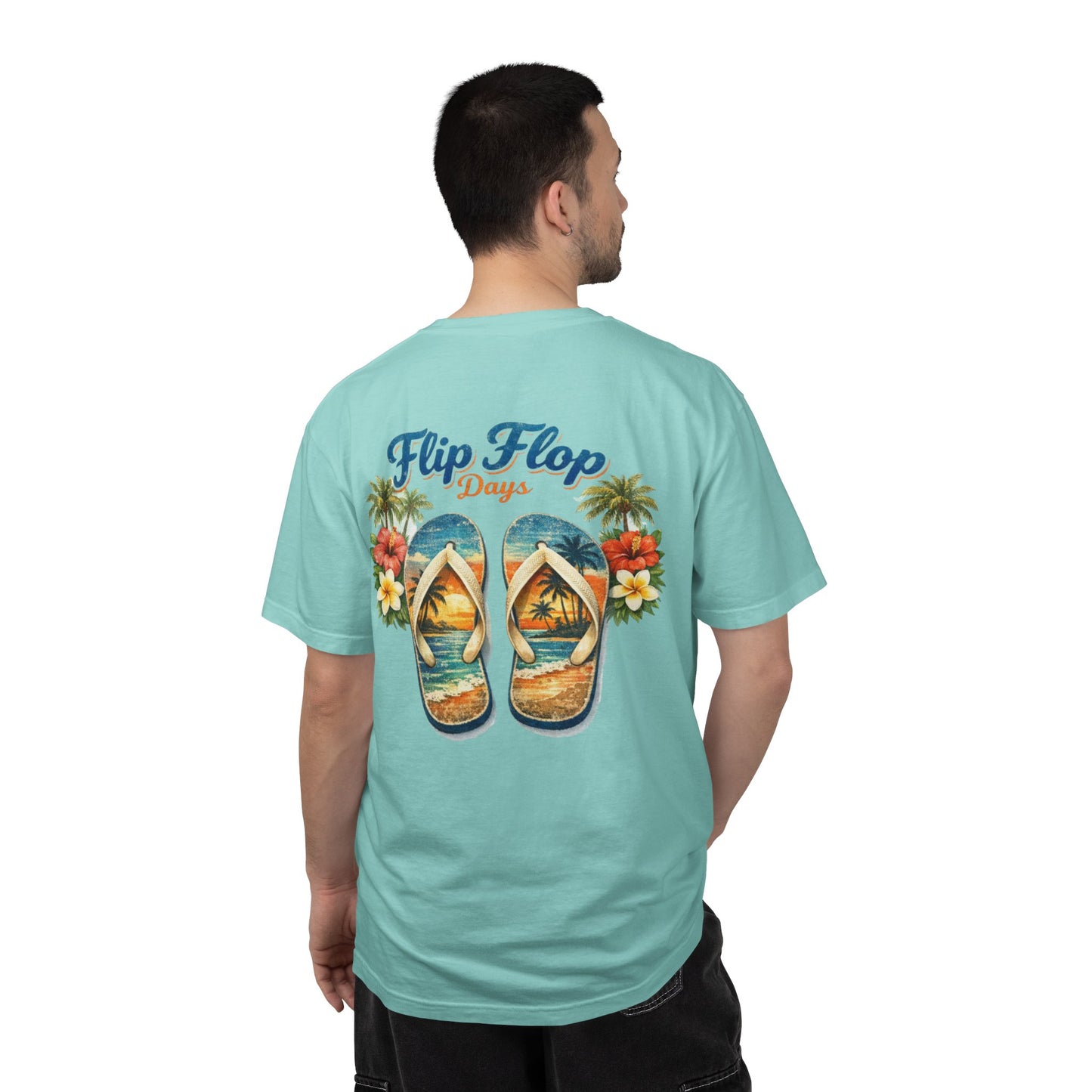 Flip Flop Days T-Shirt — Vintage Tropical Beach Graphic