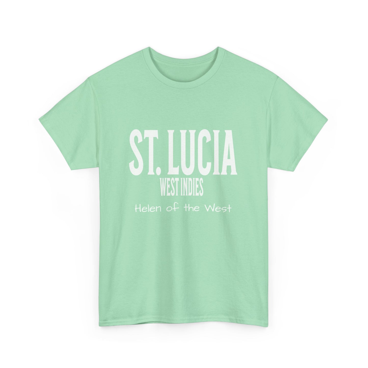 Island Collection St. Lucia Unisex Heavy Cotton Tee