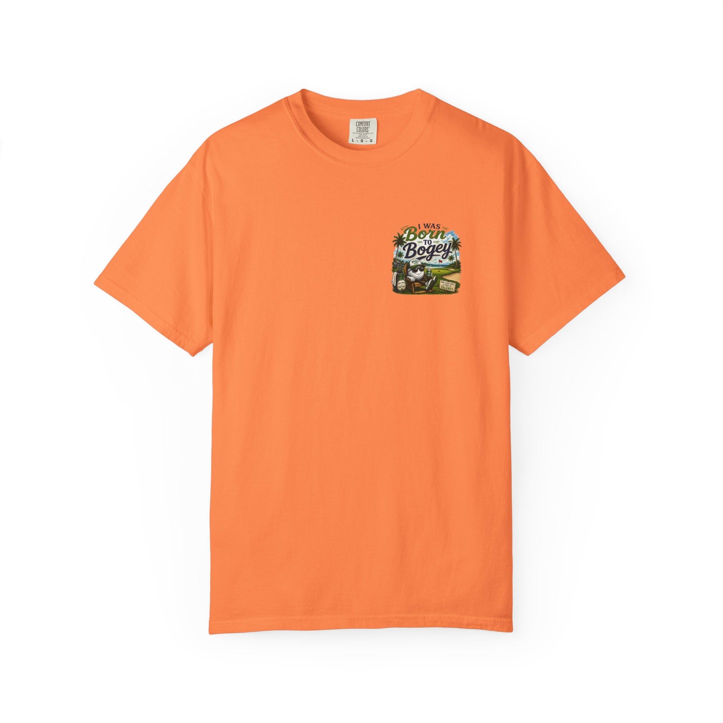 Born to Bogey T-Shirt — Retro Golf Skull Graphic Tee