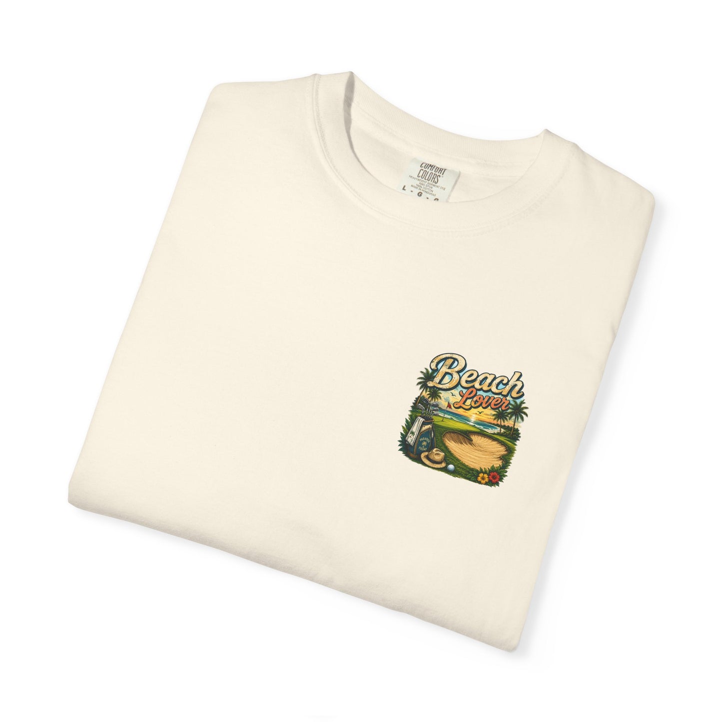 Beach Lover T-Shirt — Tropical Surf & Sand Graphic Tee