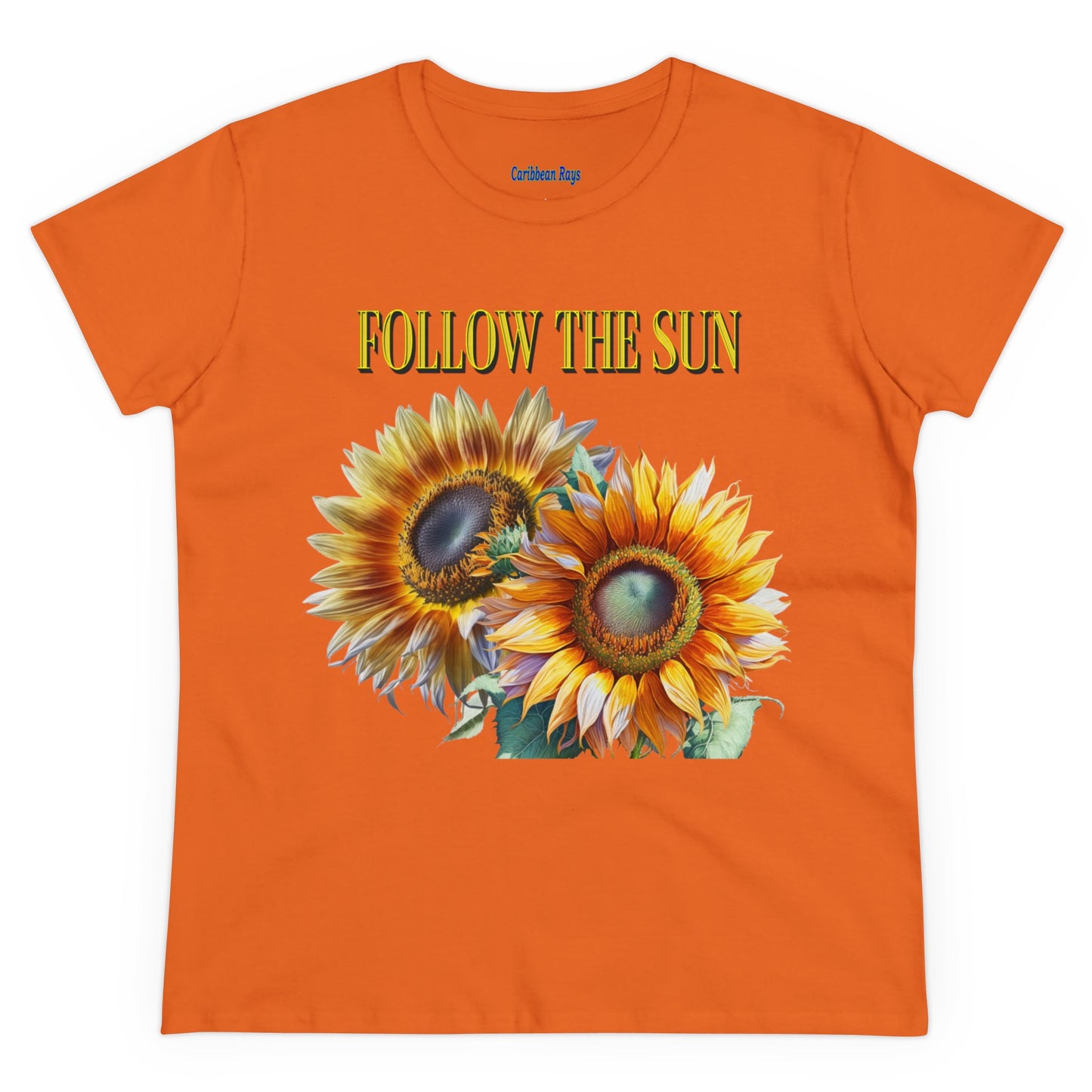 Follow the Sun Women's Midweight Cotton Tee at Caribbean Rays