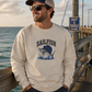 Sailfish Graphic Sweatshirt – Vintage Marlin Fishing Crewneck