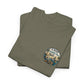 T-Shirt — "A Boat, Fishing Pole and Beer" Vintage Fishing Graphic Tee