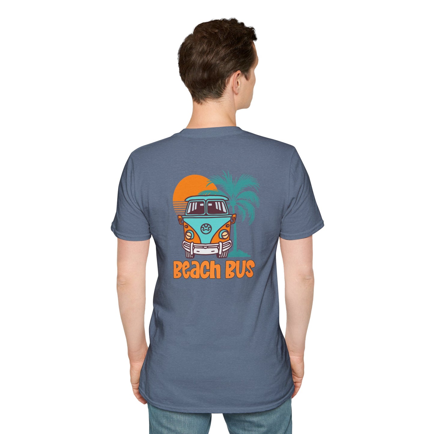 Beach Bus Unisex Softstyle T-Shirt