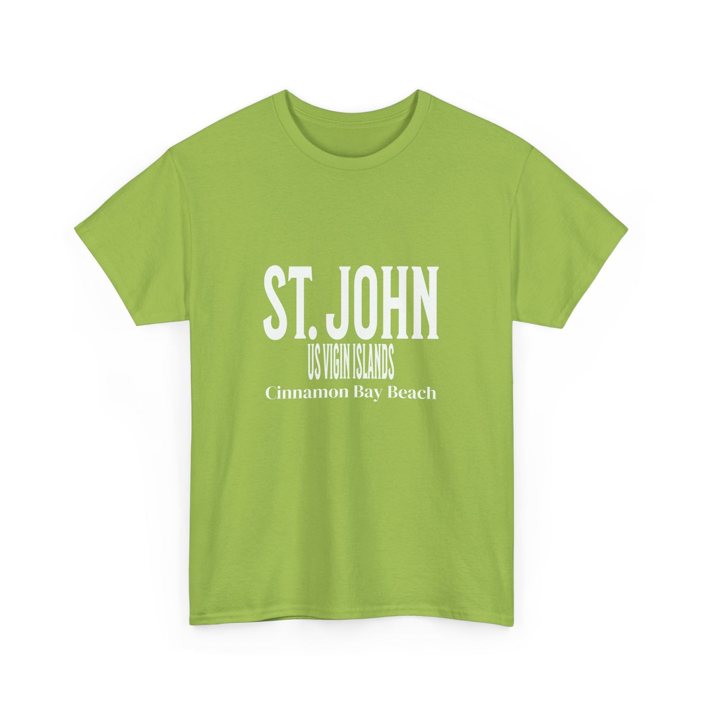 Island Collection St. John Unisex Heavy Cotton Tee by Caribbean Rays