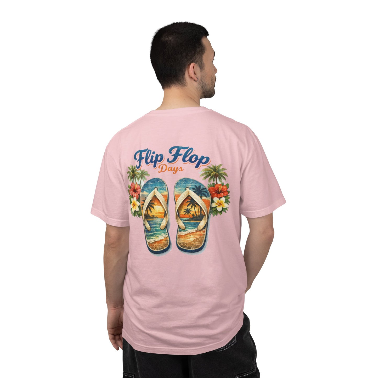 Flip Flop Days T-Shirt — Vintage Tropical Beach Graphic