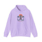 Tiki Vibes Hoodie — Retro Sunset Palm Tree Sweatshirt