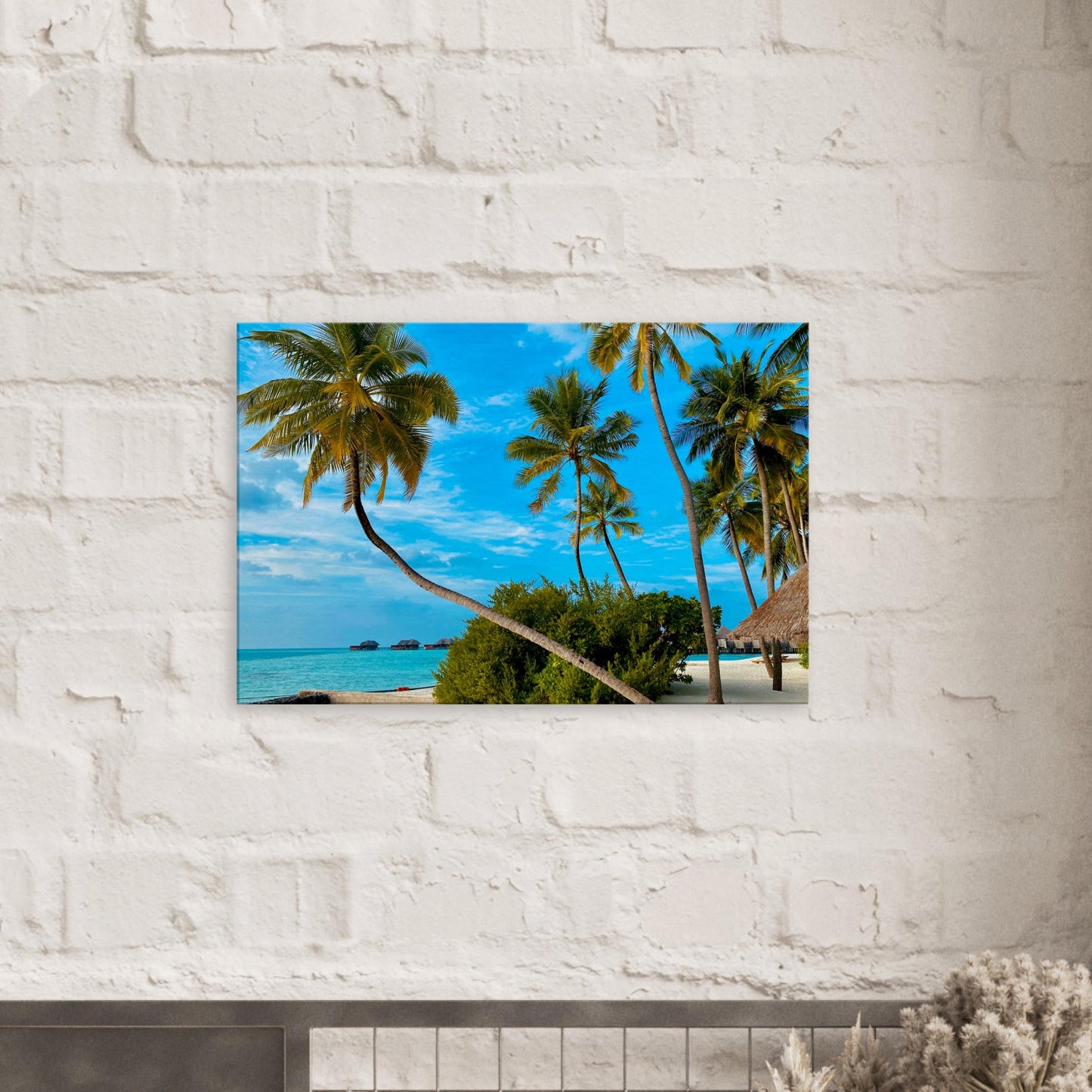   Tropical Resort Getaway Canvas Wall Prints - Caribbean Rays