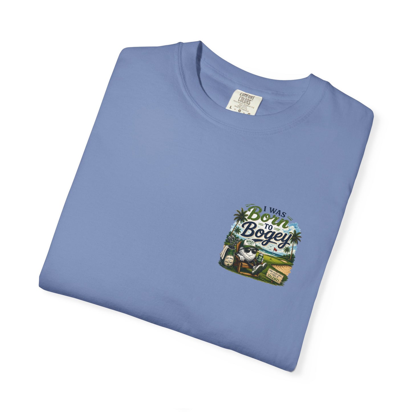 Born to Bogey T-Shirt — Retro Golf Skull Graphic Tee
