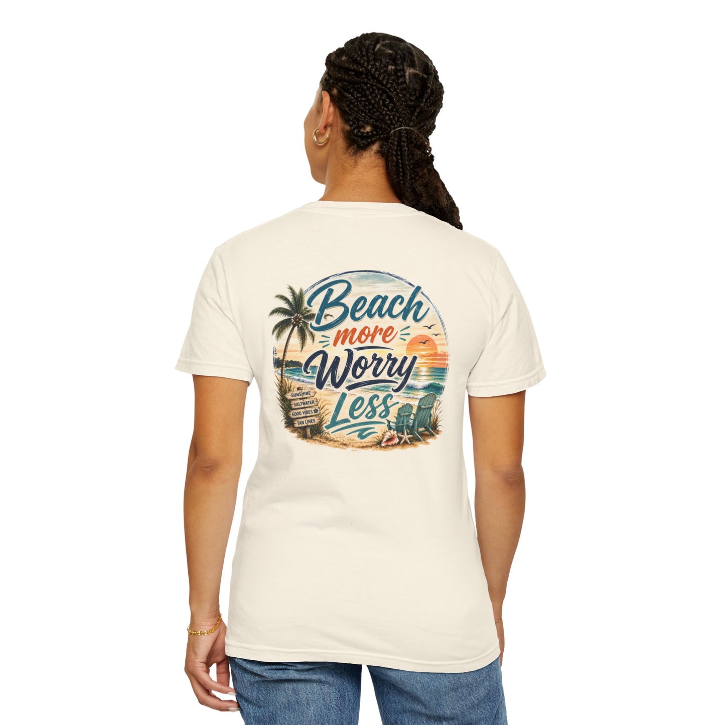Beach More Worry Less T-Shirt