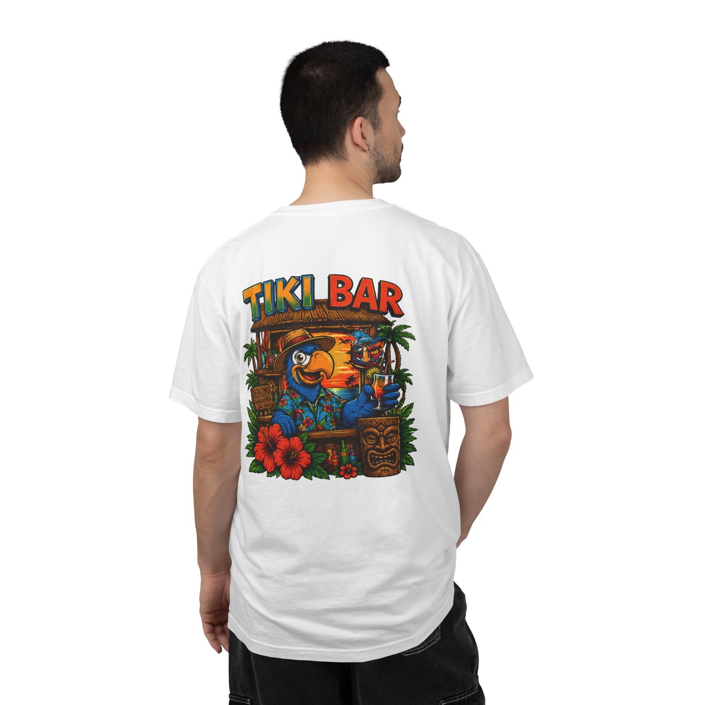 Tiki Bar Life Parrot T-Shirt