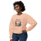 Beach Dreams Crewneck Sweatshirt — Vintage Coastal Sunset Graphic