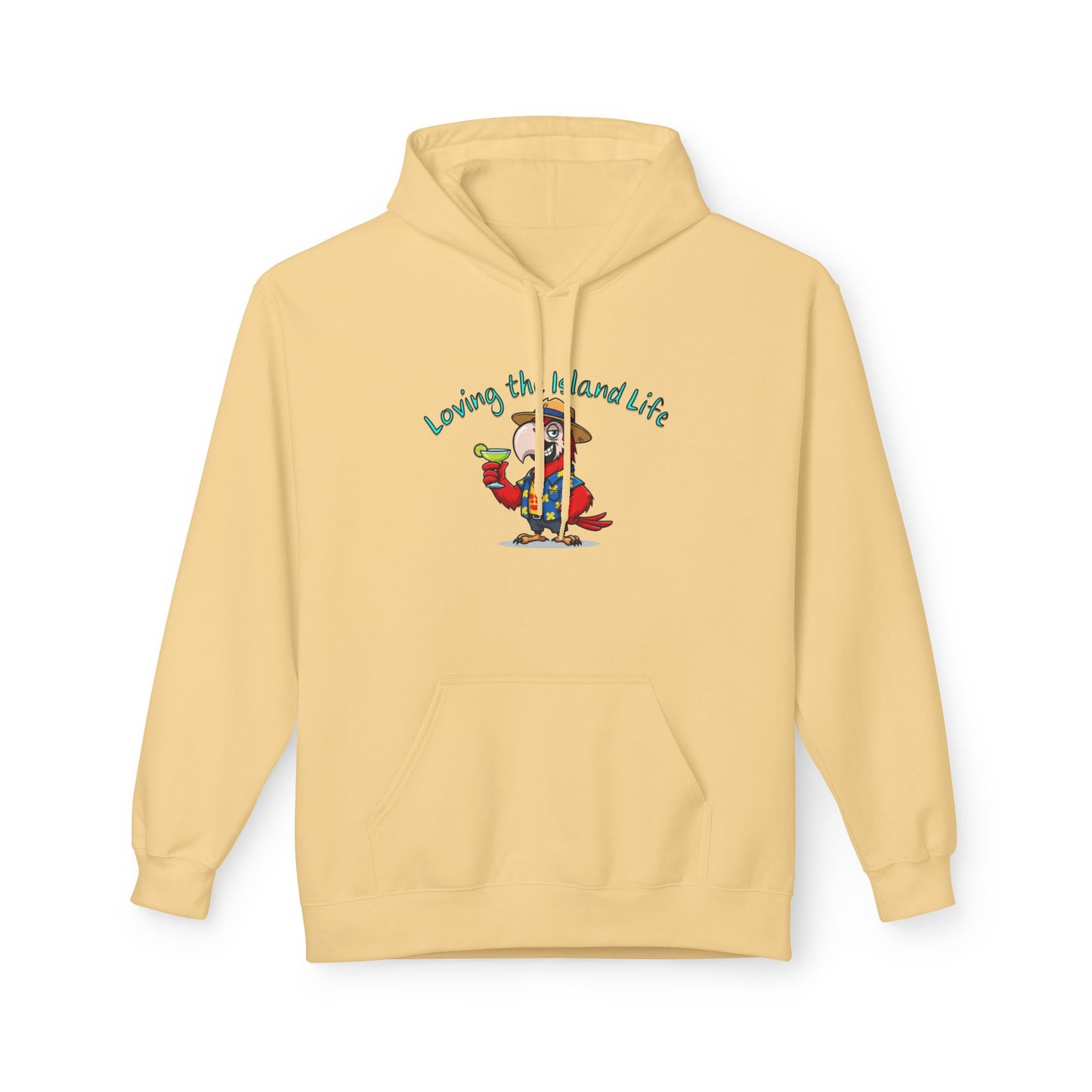 Loving the Island Life Hoodie — Tropical Beach Vacation Pullover