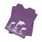 Dolphin Trio Tee — Playful Ocean Graphic T-Shirt