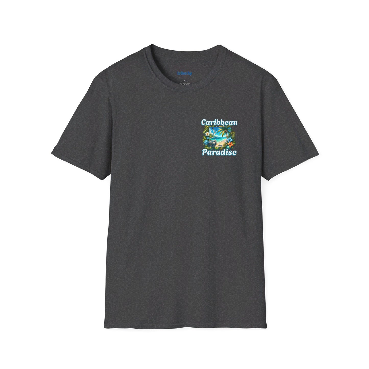 Caribbean Paradise Unisex Softstyle T-Shirt