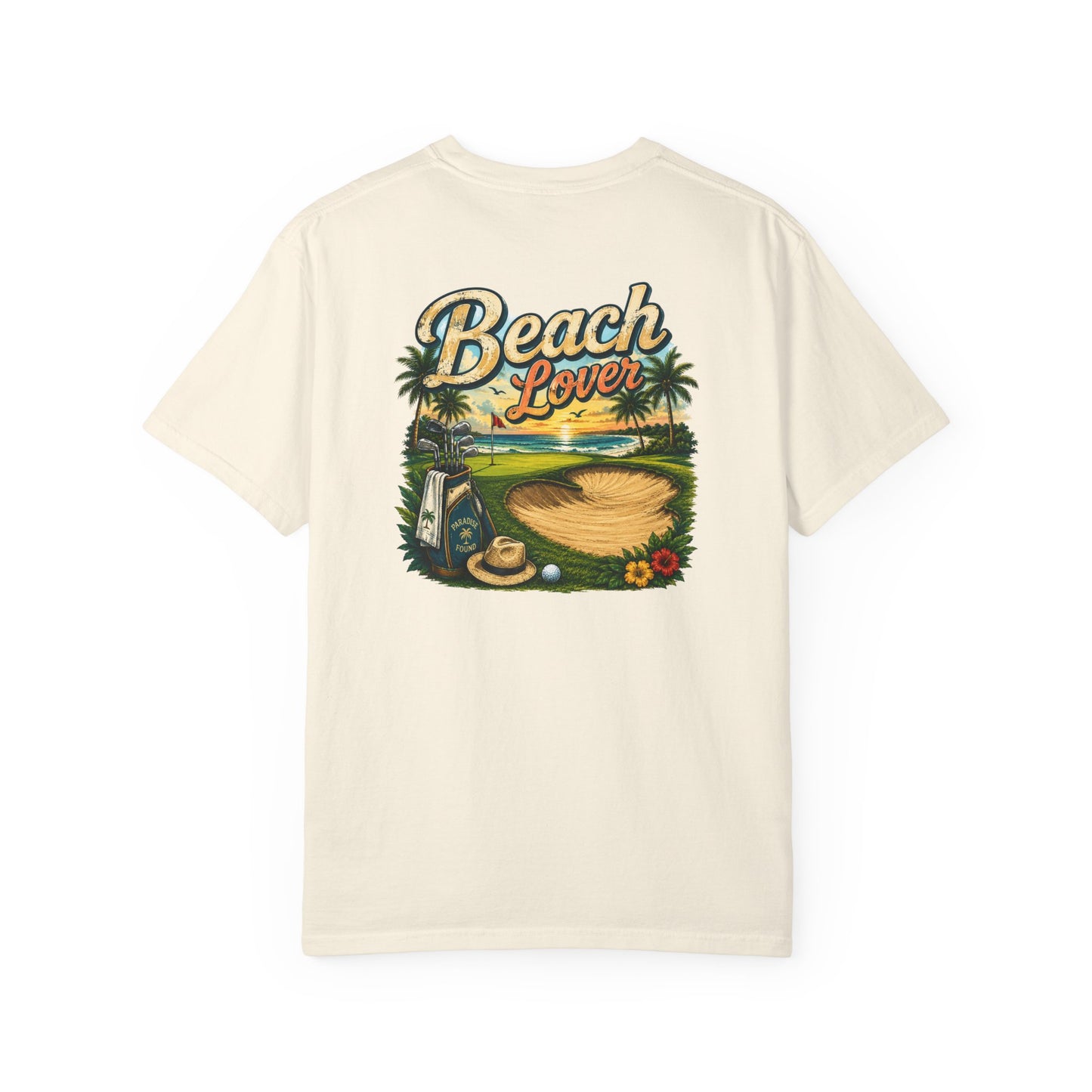 Beach Lover T-Shirt — Tropical Surf & Sand Graphic Tee