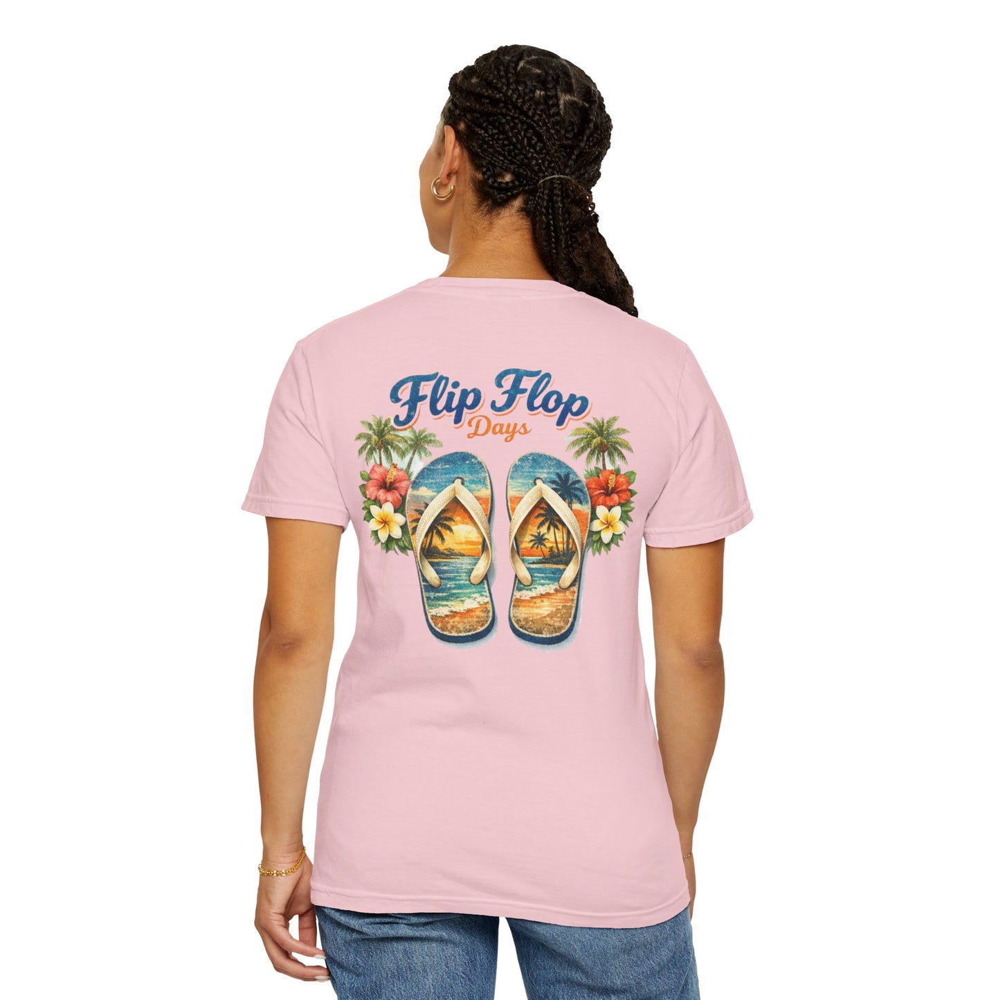 Flip Flop Days T-Shirt — Vintage Tropical Beach Graphic
