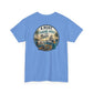 T-Shirt — "A Boat, Fishing Pole and Beer" Vintage Fishing Graphic Tee