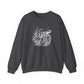 Sea Turtle Crewneck Sweatshirt — Hand-Drawn Marine Life Graphic